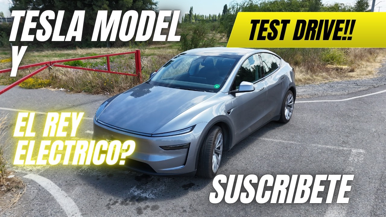 Probe el TESLA model Y !! El mejor auto electrico en la actualidad???#tesla #youtube #youtuber #fyp