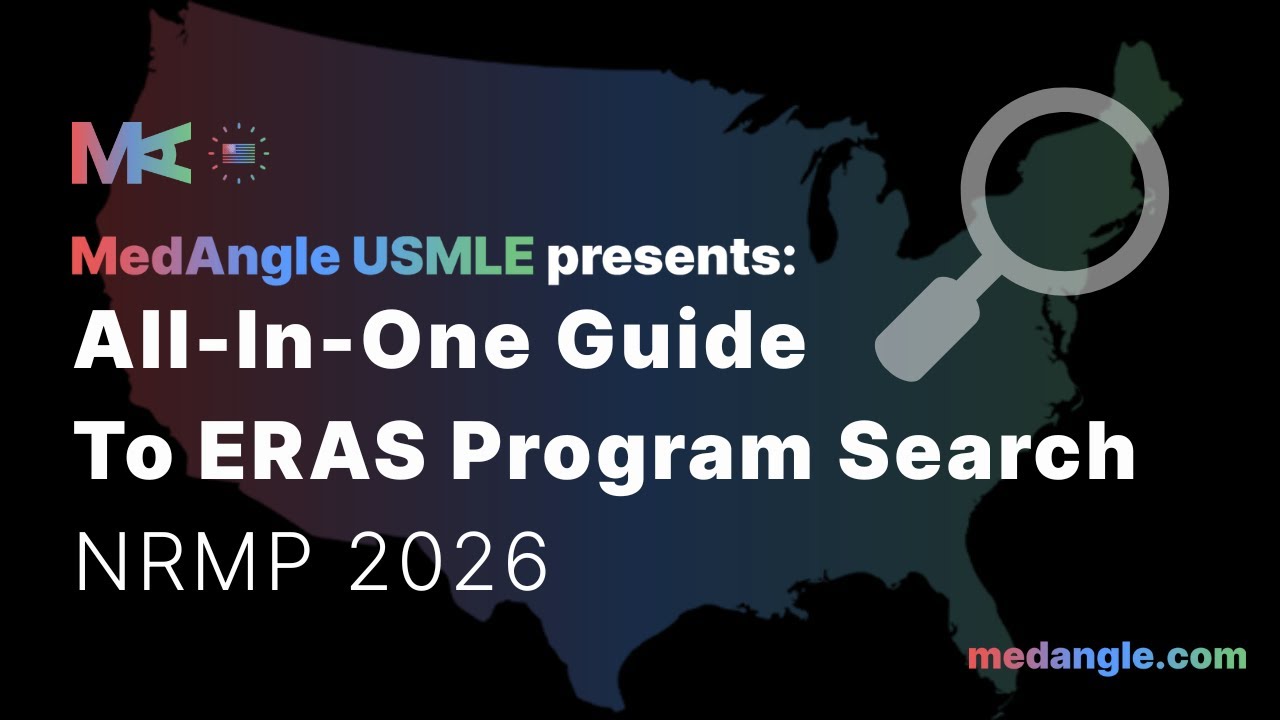 The All-In-One Guide to ERAS Program Search | MedAngle USMLE