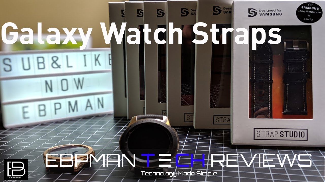 Strap Studio Watch Straps for the Samsung Galaxy Watch Bands Family