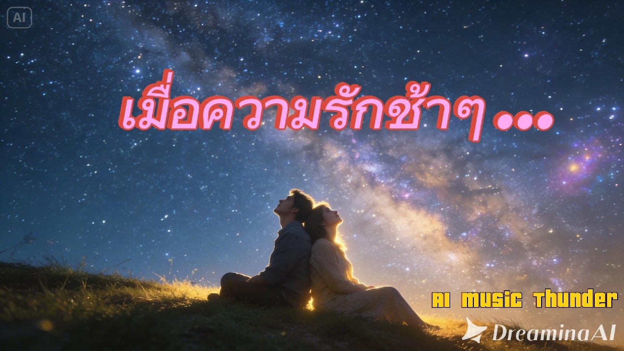 AI_Music เพลง : เมื่อความรักช้า ๆ....
