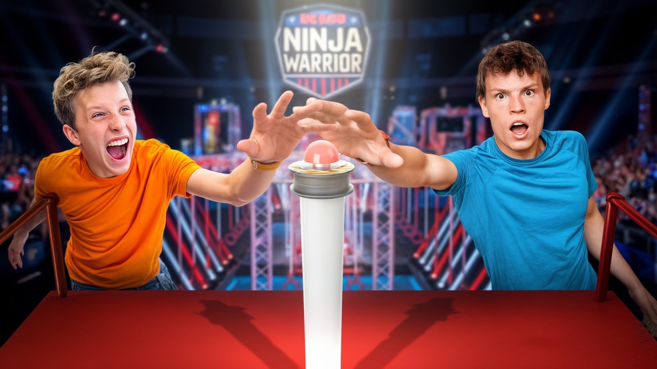 Реакция на матч NINJA KIDZ против AMERICAN NINJA WARRIOR!!
