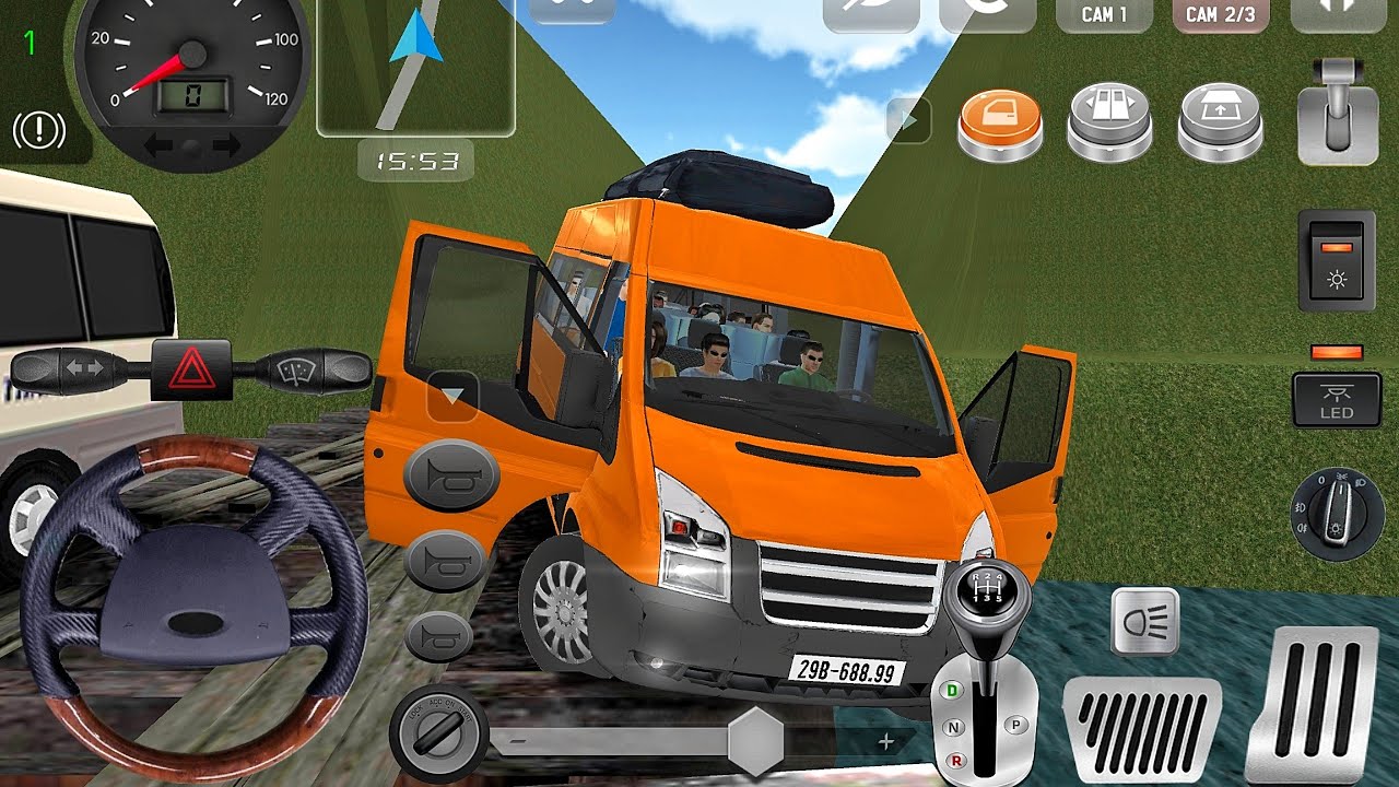New Ford Transit Games 2026 - Extreme Bus Driving 3D: Minibus Simulator Vietnam - Android Gameplay