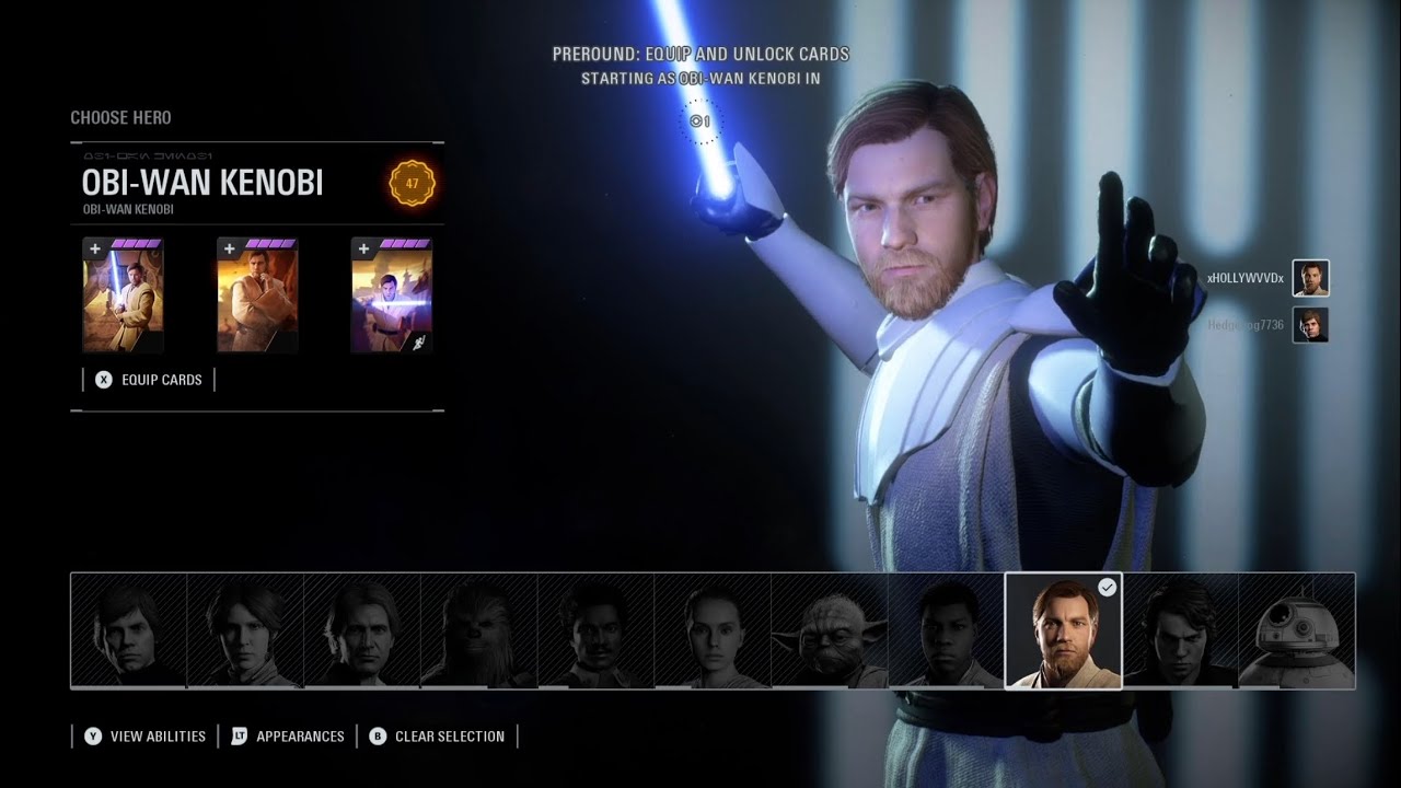 OBI-WAN KENOBI VS. DARTH VADER | Lightsaber Duel | Star Wars Battlefront 2 | 1v1 | No Commentary