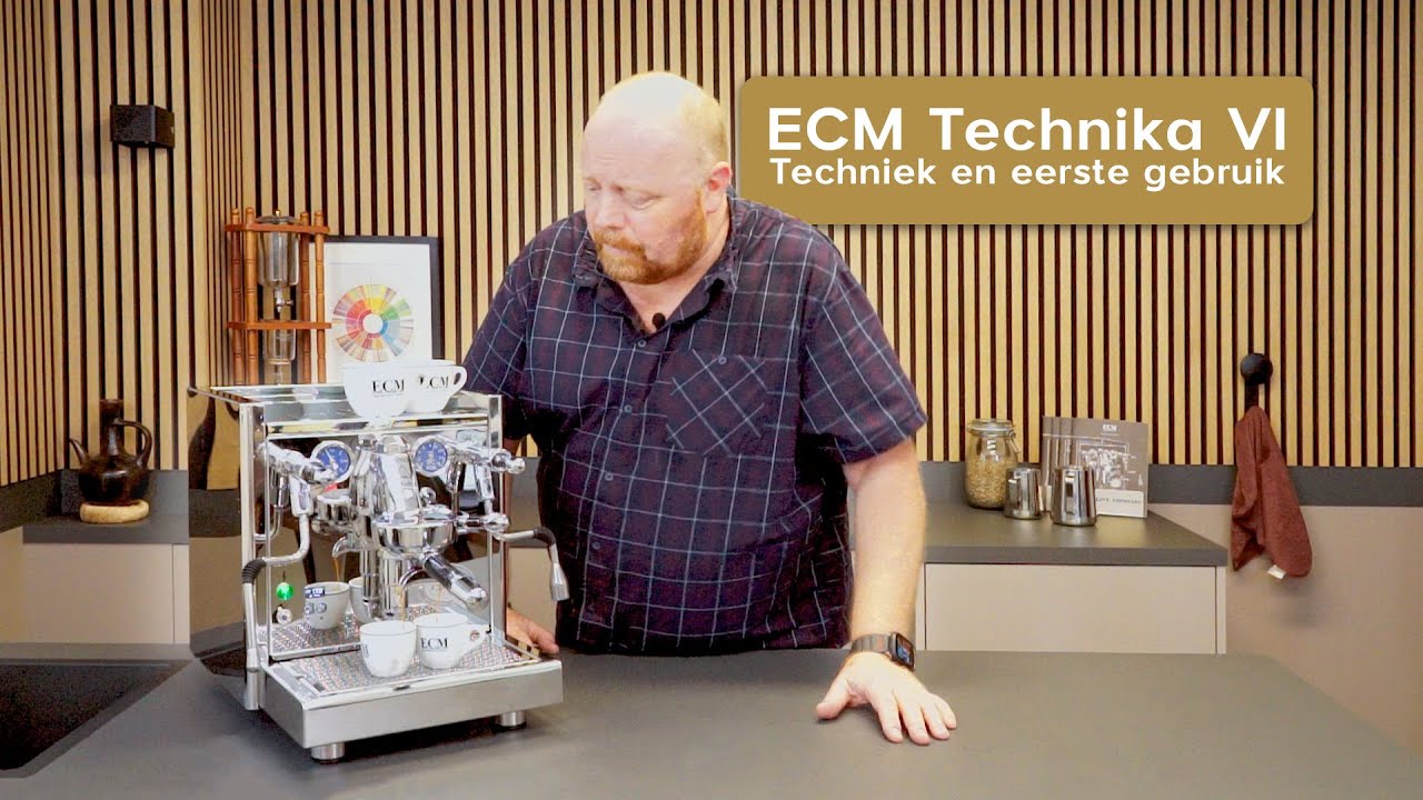 ECM Technika 6 Unboxing deel #2: de binnenkant én het eerste gebruik.