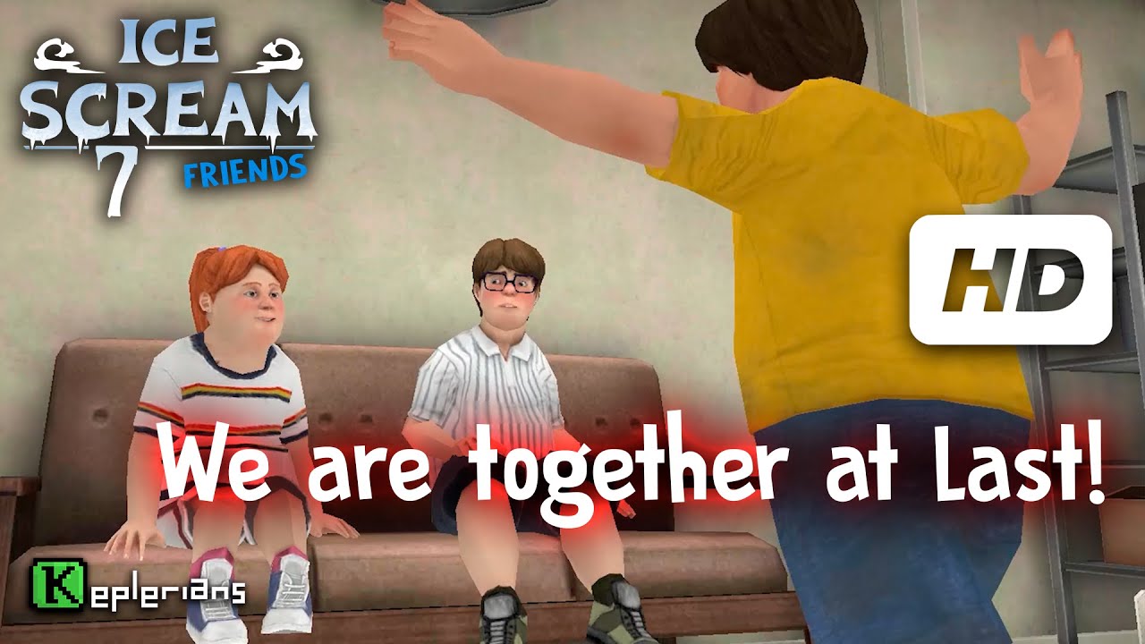 ICE SCREAM 7 Full CUTSCENES | We are together at last! | High Definition