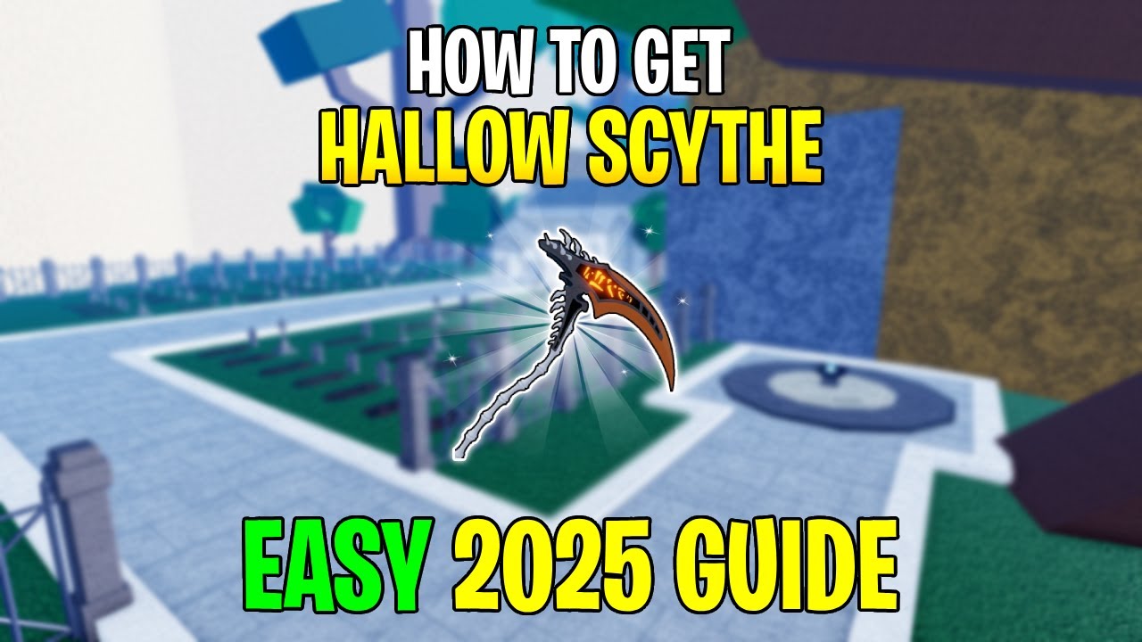Fastest & EASIEST Guide to GET Hallow Scythe in Blox Fruits!
