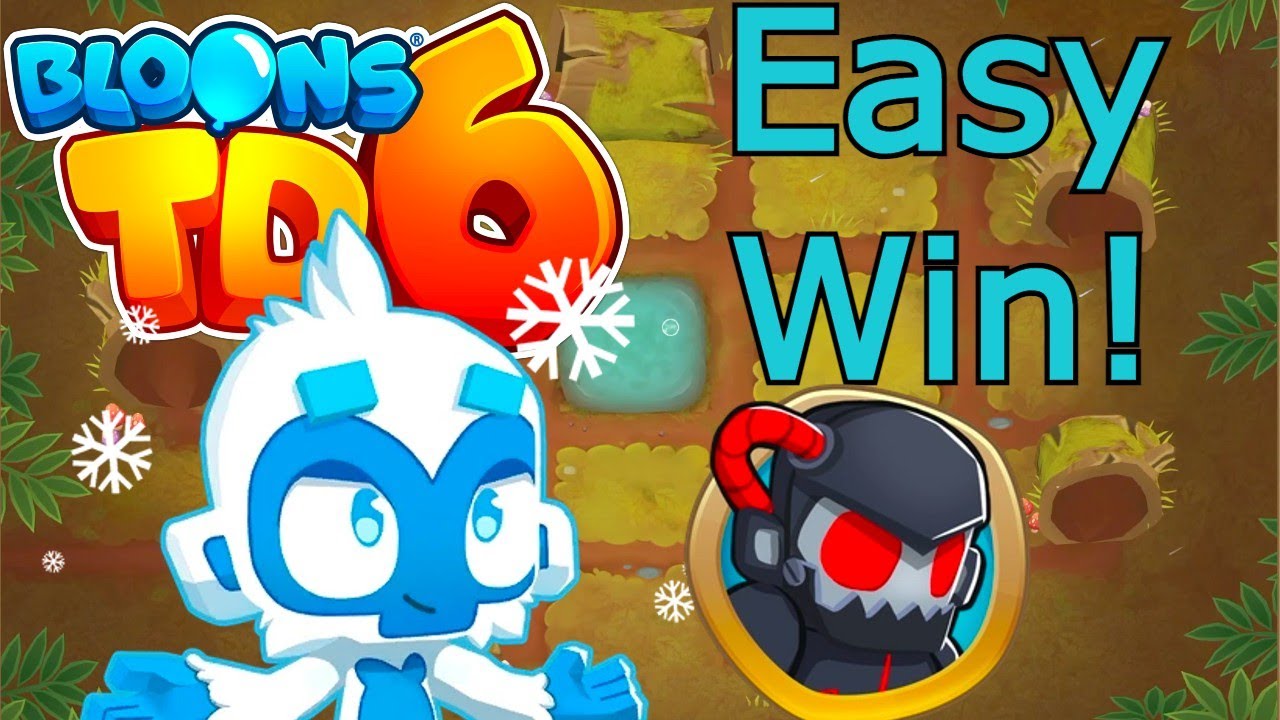 Как победить Бревна на сложном уровне! (Без знаний о обезьянах) Bloons TD 6