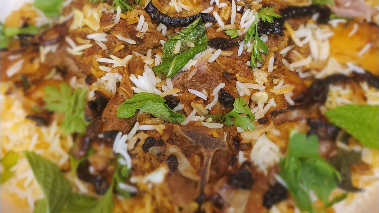 برياني بكامل تفاصيله مع طبخ الرز بطنجرة instant pot بقدر الضغط الانستانت بوت 👌🏻