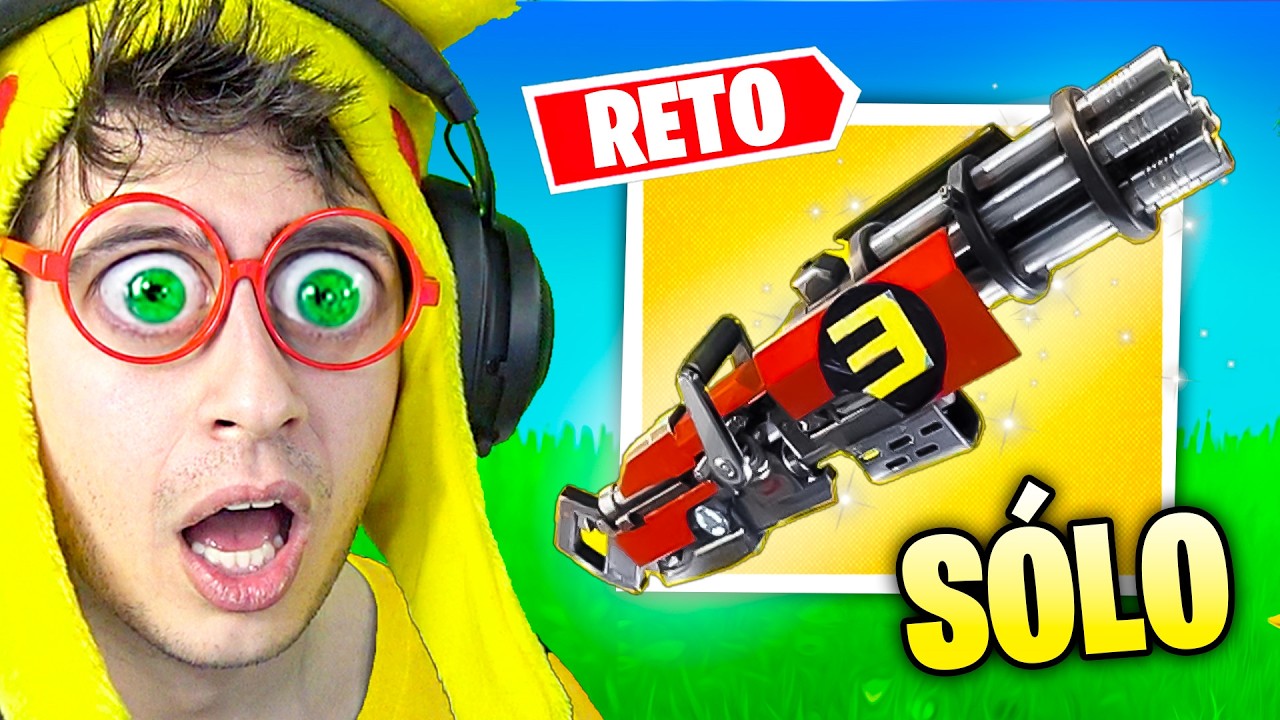 Sólo MINIGUN para Ganar 🤑🔥! (Mítica de Eminem 💎) - Fortnite TEKENDO
