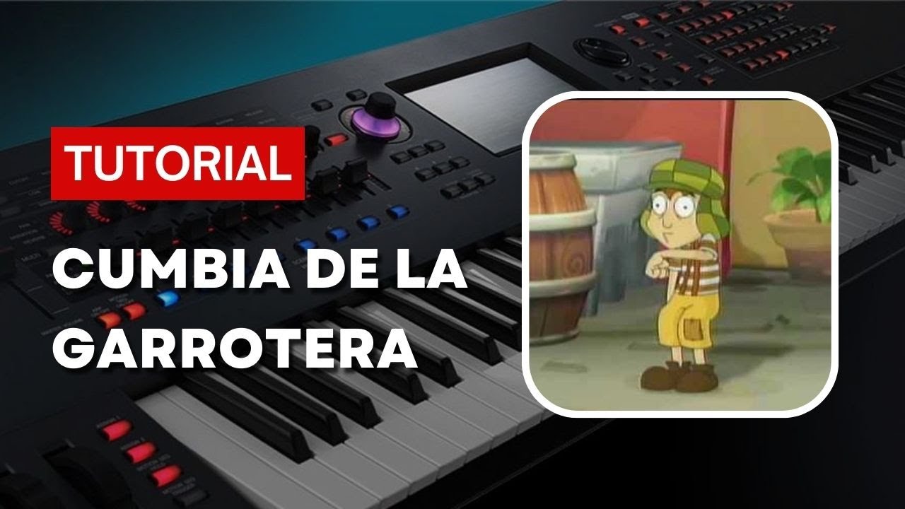 Cumbia de la Garrotera | Tutorial Teclado