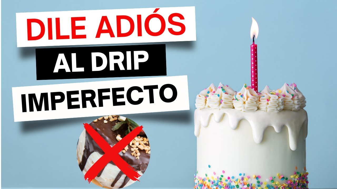Logra el DRIP PERFECTO con estos tips infalibles | Jessica García | Jessi´s Cake