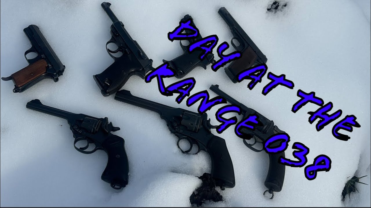Day At The Range 038: Haven’t Shot These Pistols Since 2024 (Webleys, P38, M1934 & More!)