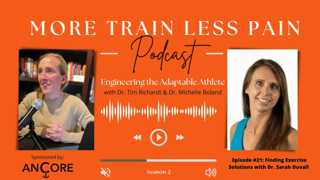 More Train Less Pain Podcast #21: Finding Exercise Solutions with Dr. Sarah Duvall