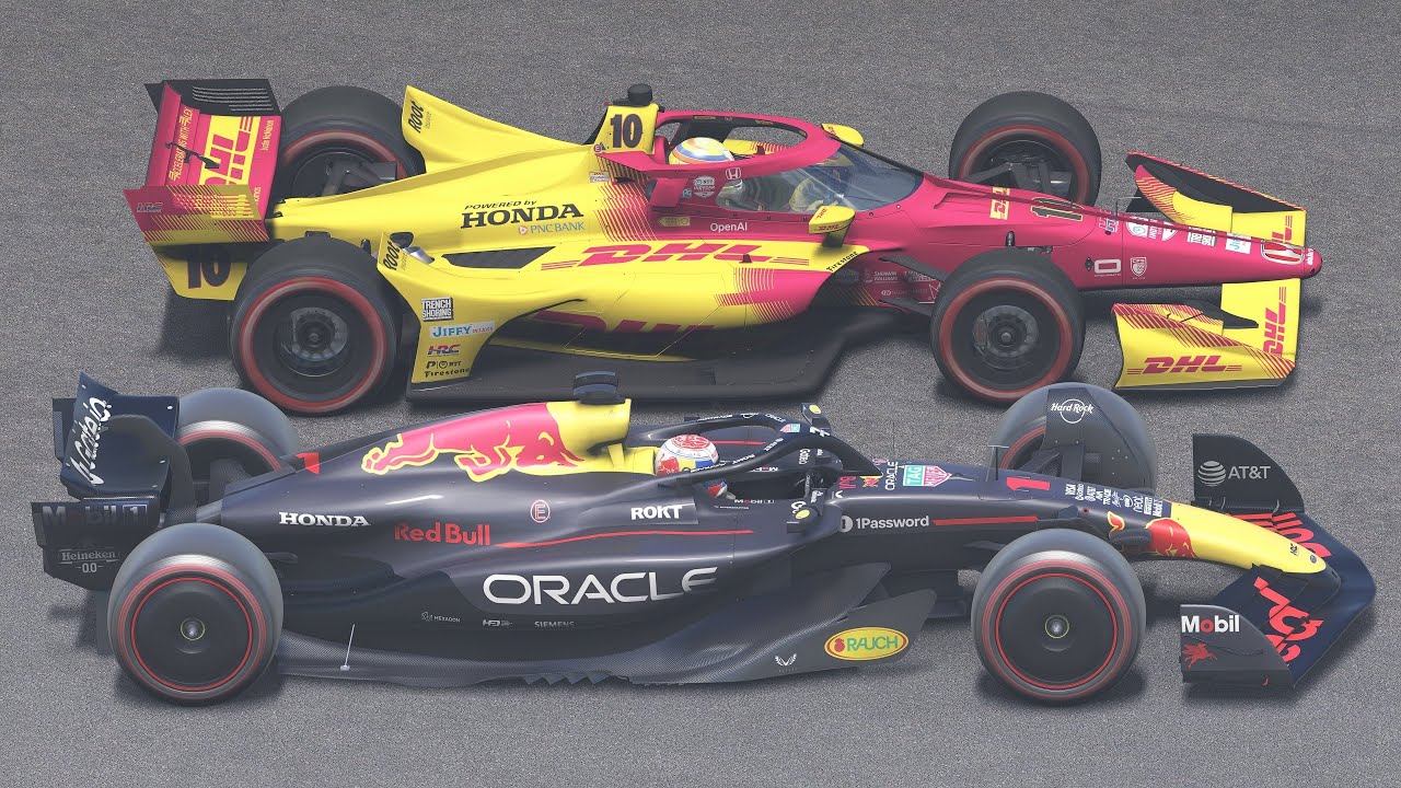 Max Verstappen Red Bull F1 vs 27 IndyCar Drivers at Indianapolis Motor Speedway Road Course 2025