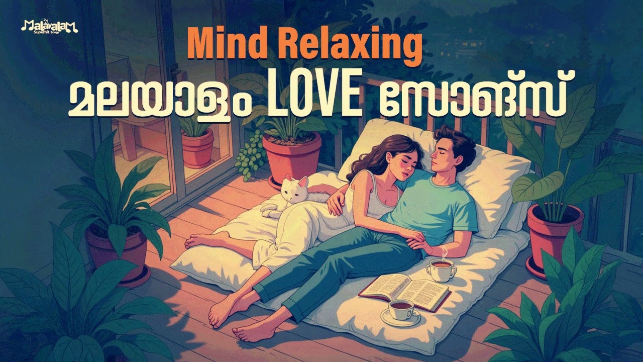 Mind Relaxing Malayalam Love Songs | Feel Good Romantic Songs | Sleep & Chill Playlist 2025