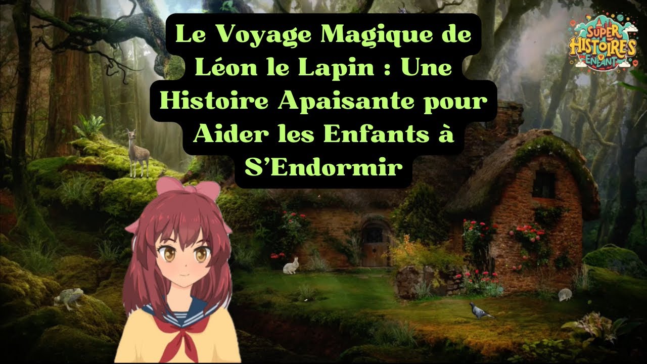Le Voyage Magique de L&eacute;on le Lapin : Une Histoire Apaisante pour Aider les Enfants &agrave; S'Endormir👶💤