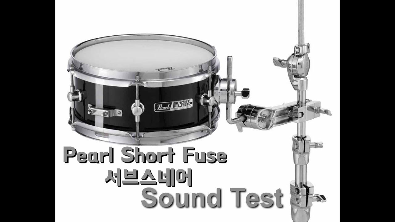 Pearl Short Fuse Sub Snare Sound Test