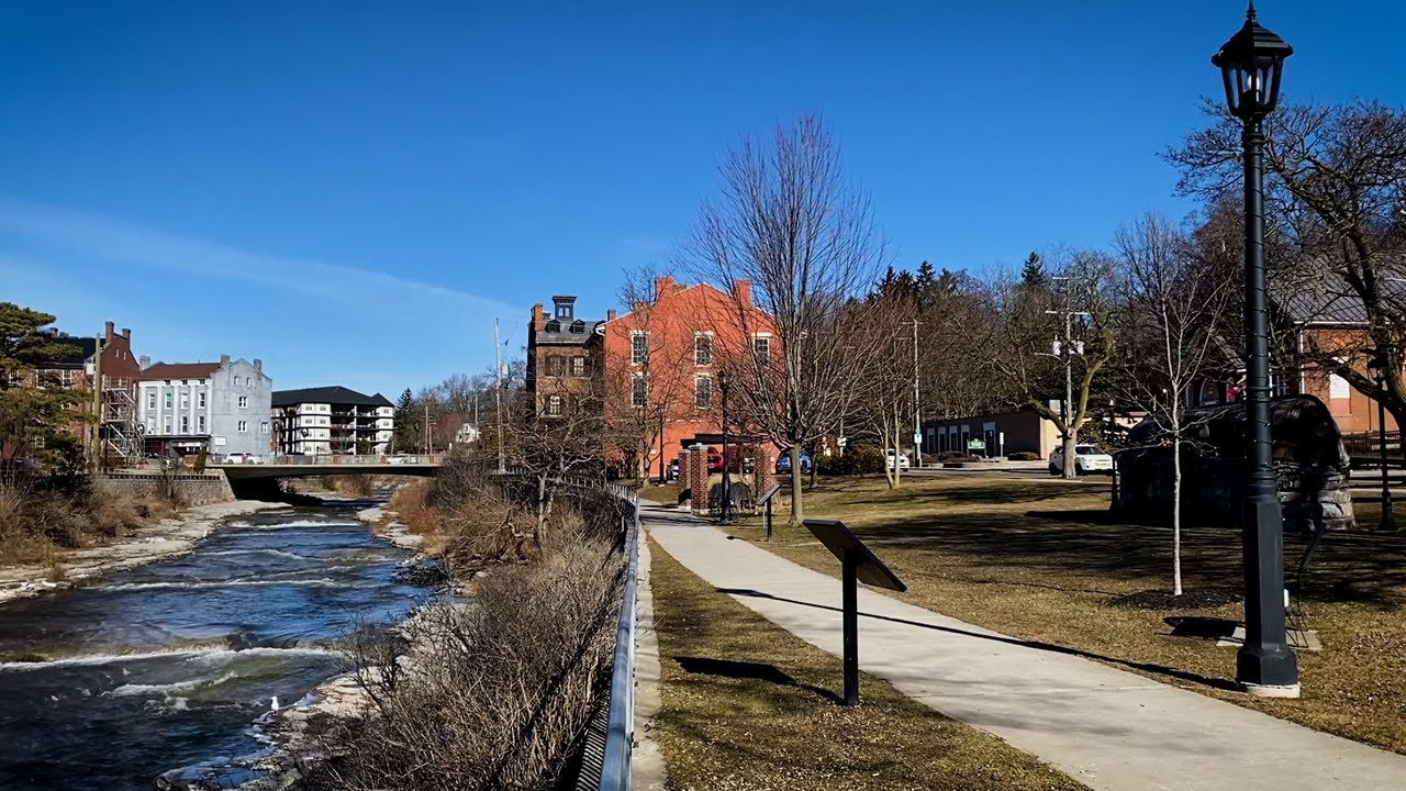 Port Hope, Ontario, Canada - February 2024 - Exploring Beyond the GTA