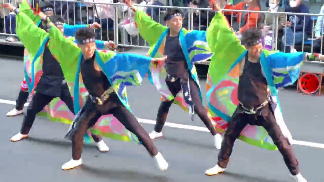平岸天神　YOSAKOIソーラン2023  サタデーナイトパレード