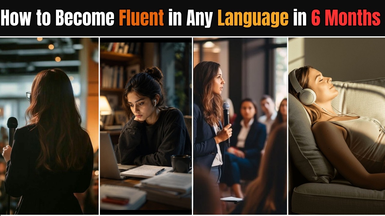 How to Become Fluent in Any Language in 6 Months | Hinglish