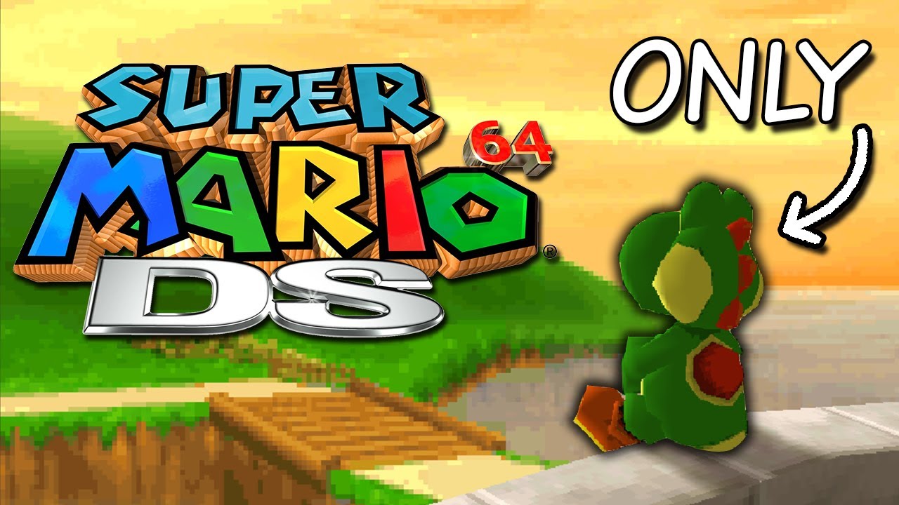 Can You Beat SM64 DS With Just Yoshi?