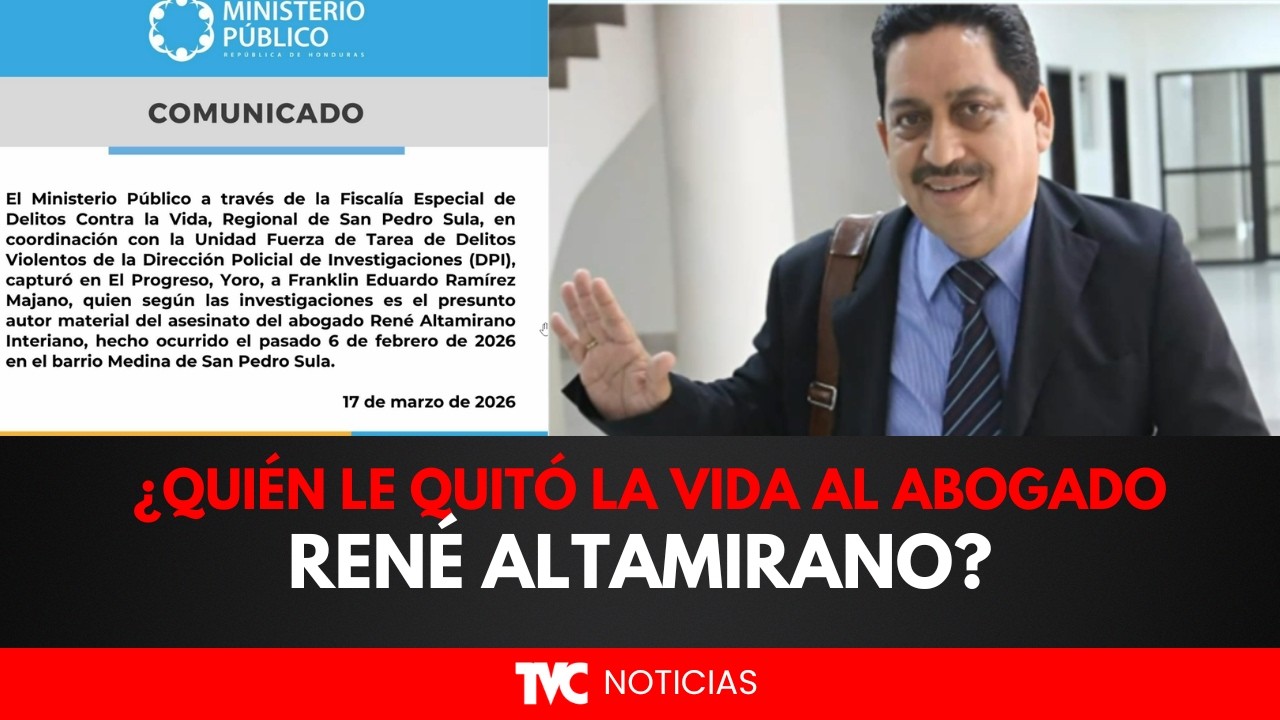 ¿Quién le quitó la vida al abogado René Altamirano?