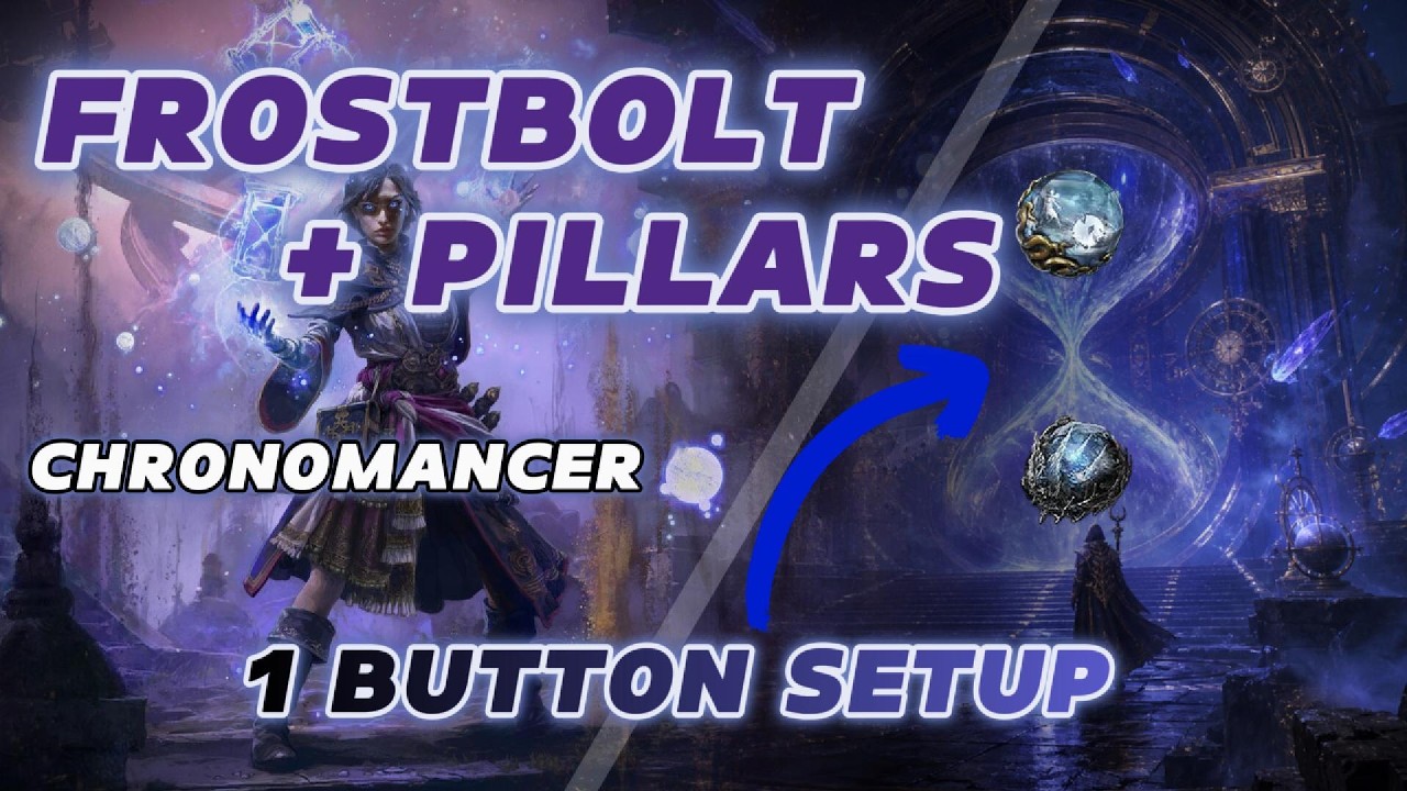 FROSTBOLT Grim PILLARS Chronomancer | Зачистка экрана на T15 [PoE 2 0.5]