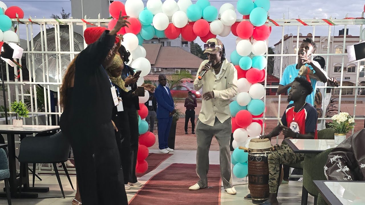 Opening Ceremony of Mara Cafe Restaurant Senegambia