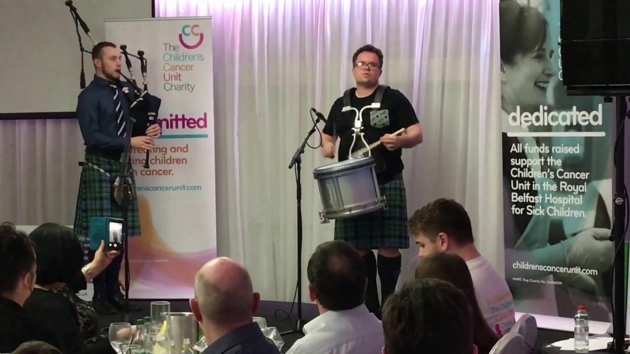 Steven McWhirter - Children’s Cancer Charity Concert 2018 - Sandy's New Chanter & Mason's Apron