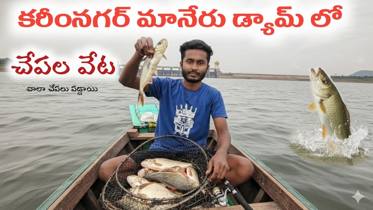 చాలా చేపలు పడ్డాయి || DAILY VLOG || HARISH VLOGS || #fishing #handfish  #harishvlogs #catchbigfish 