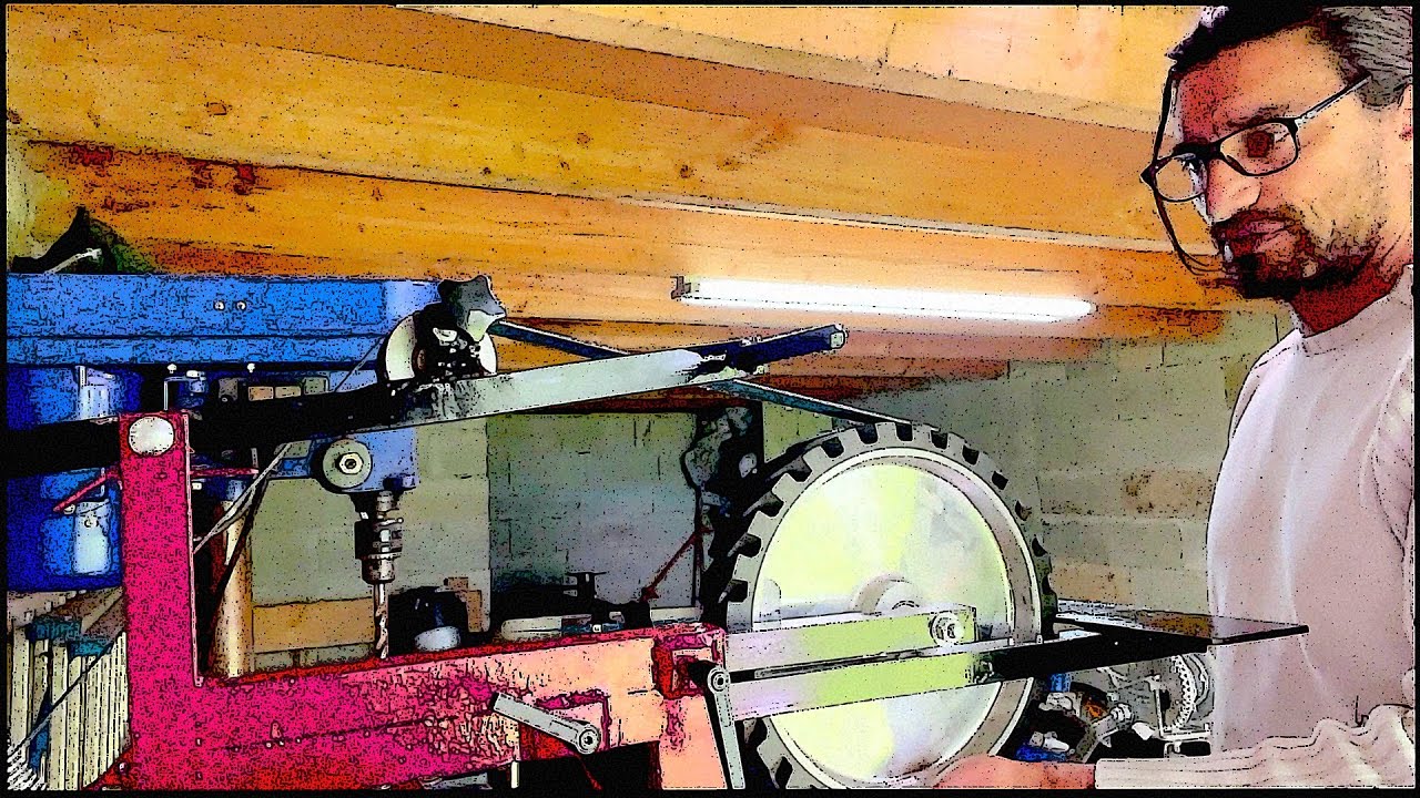 Fabriquer son Backstand ( ponceuse &agrave; bande 50x2000 )