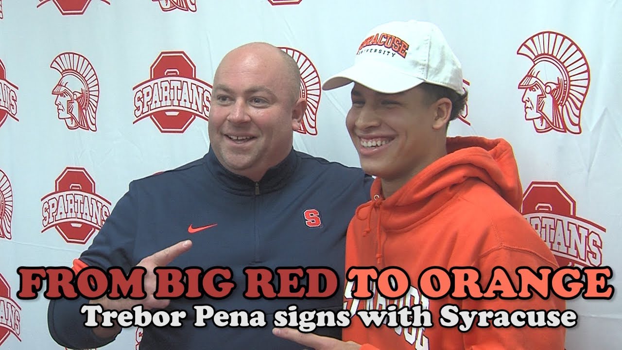 Trebor Pena | Ocean Township | Signs with Syracuse University