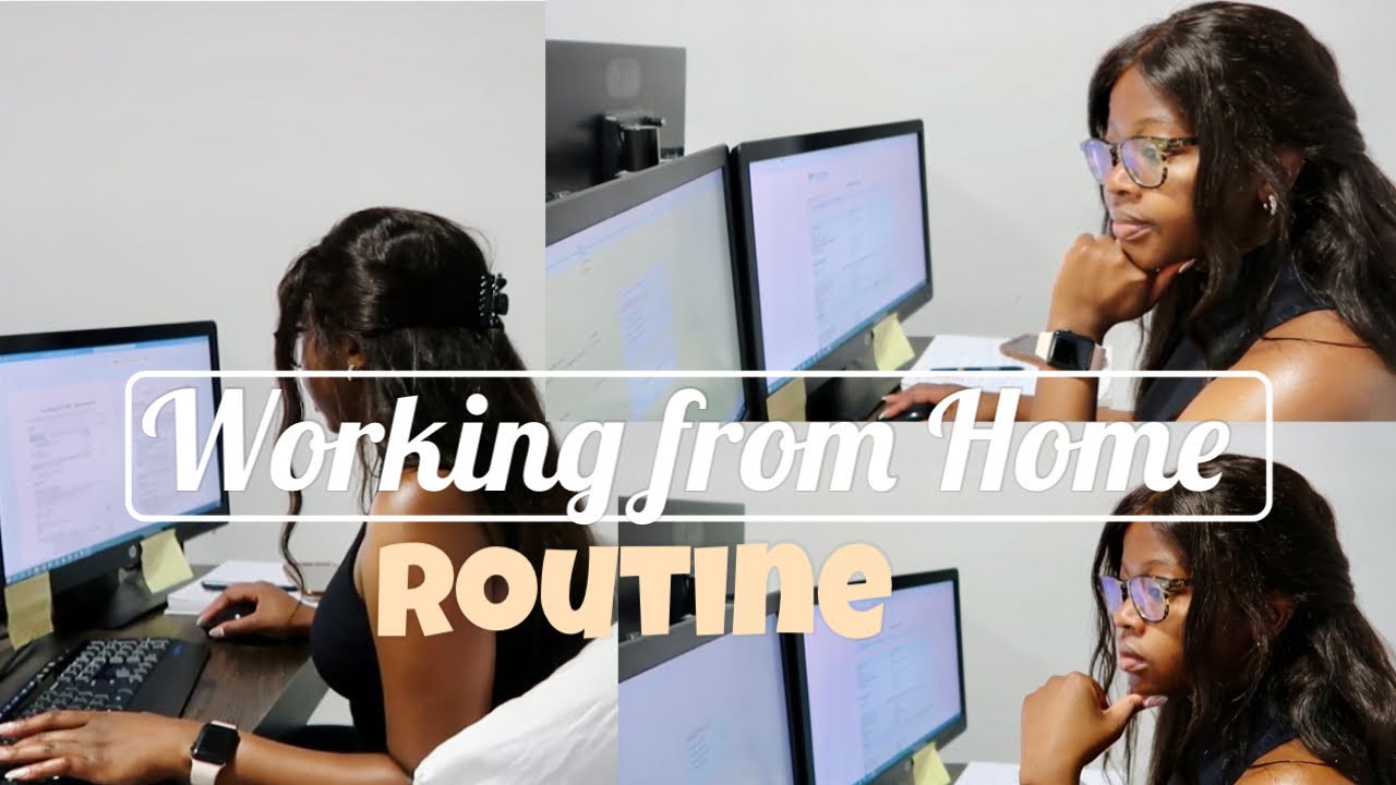 WORKING FROM HOME ROUTINE| Day In the Life of a Tax Accountant