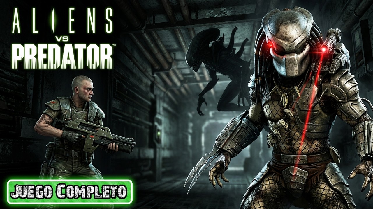 Alien vs Predator 2010 - Juego Completo Español - Sin Comentarios - Full HD