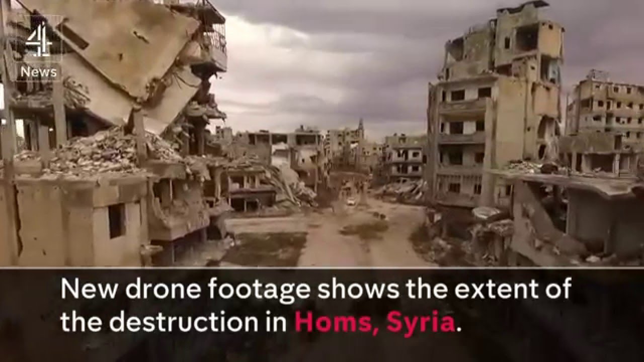 Homs, Syria - The unbelievable destroyed city