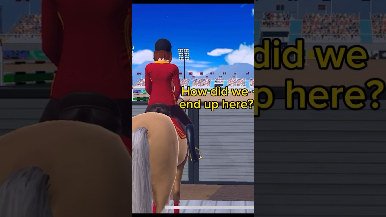 How to exit the GP arena Equestrian the game Cred:@equestrianthegameTikToks #etg #equestrianthegame