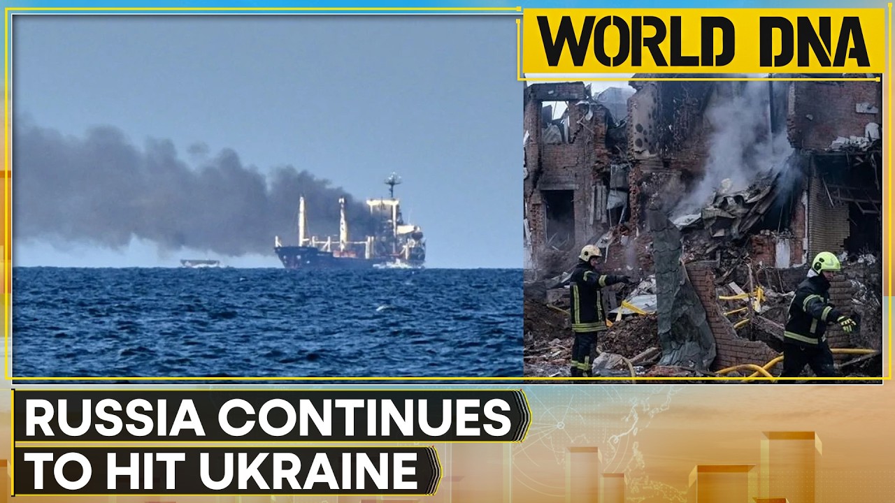 Russia-Ukraine War: 6 Killed In Russian Strikes On Turkish Cargo Ship | WION World DNA