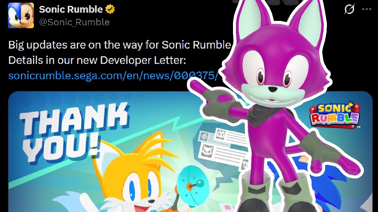 They Listened to our Feedback! / Sonic Rumble News