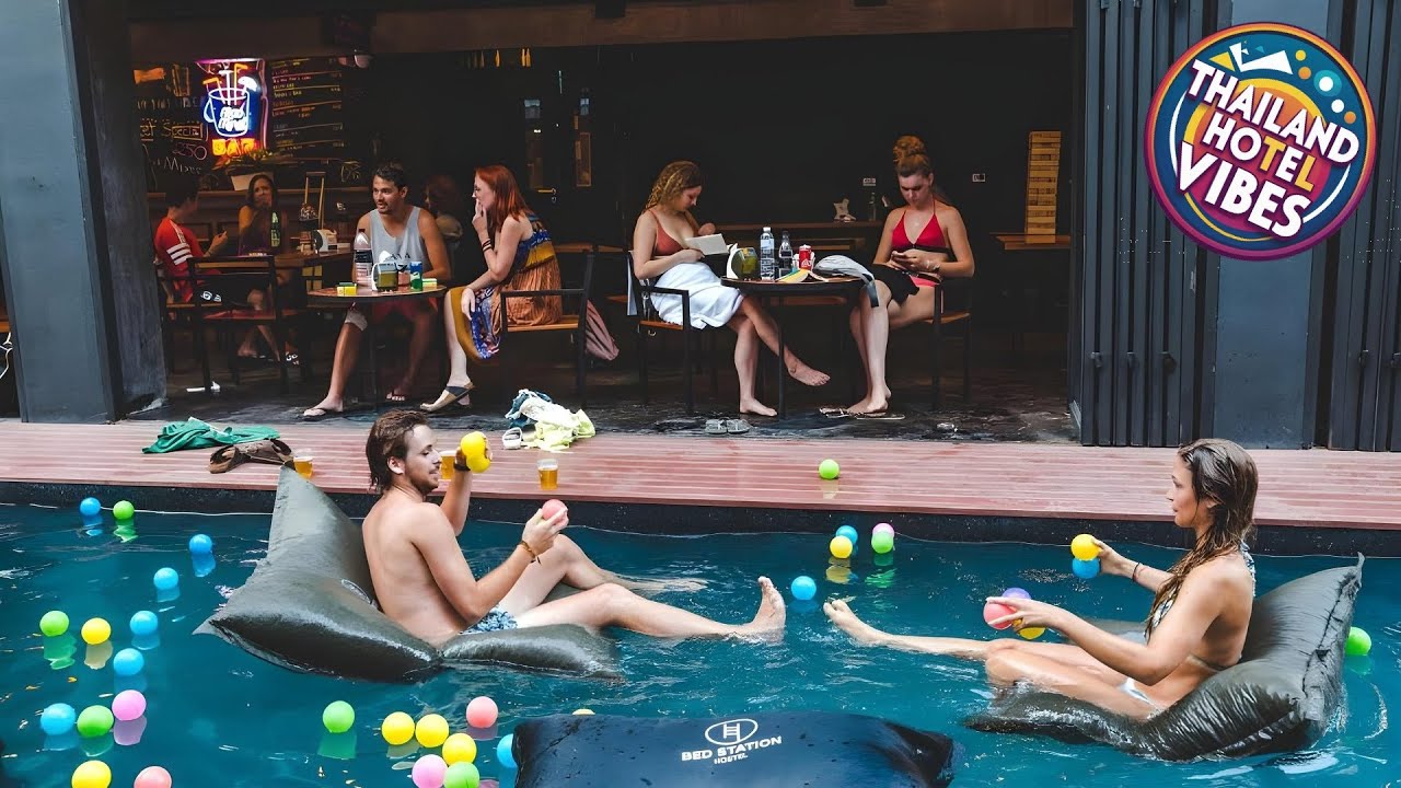 BED STATION Hostel Khaosan | Bangkok, Thailand | Hotel Review 🌟