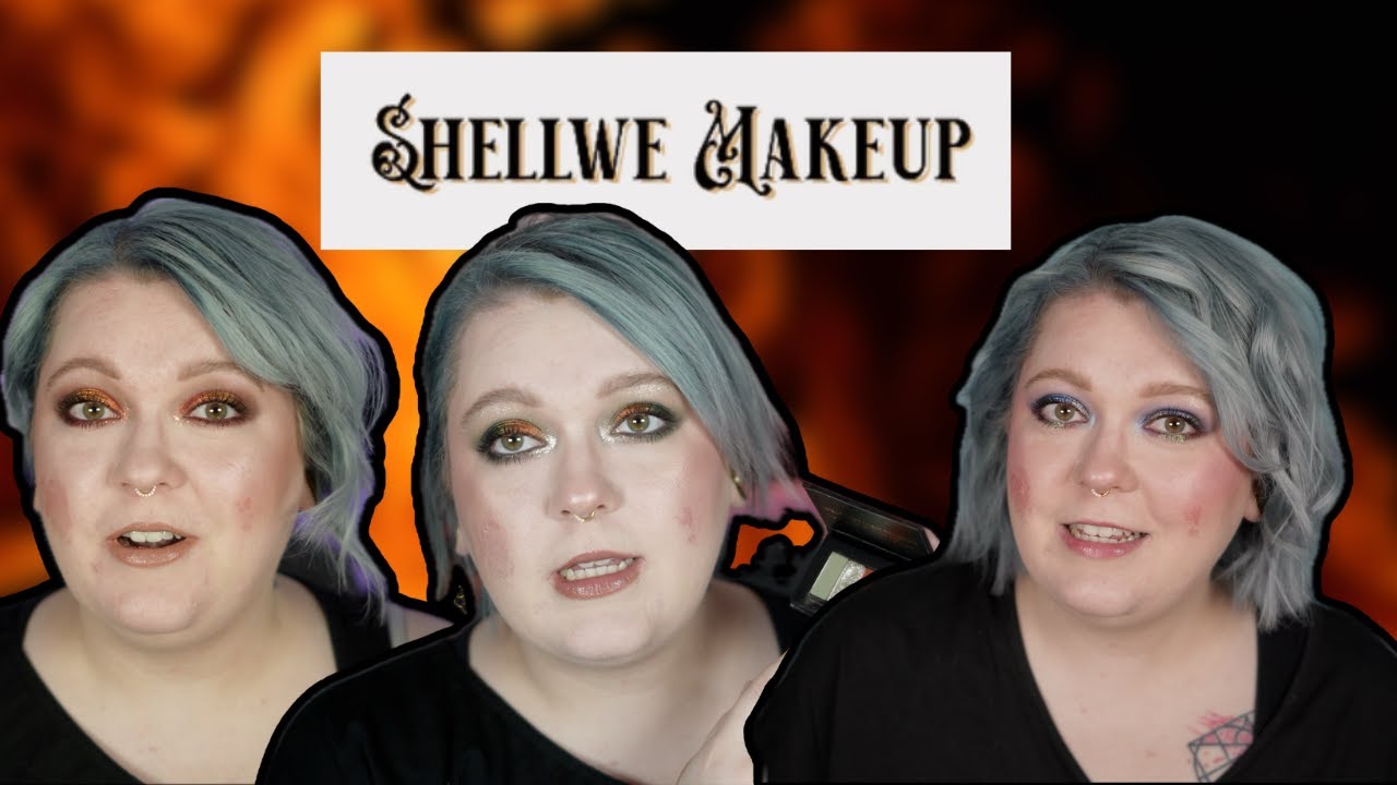 Testing 3 SHELLWE MAKEUP palettes (you want to see this believe me)
