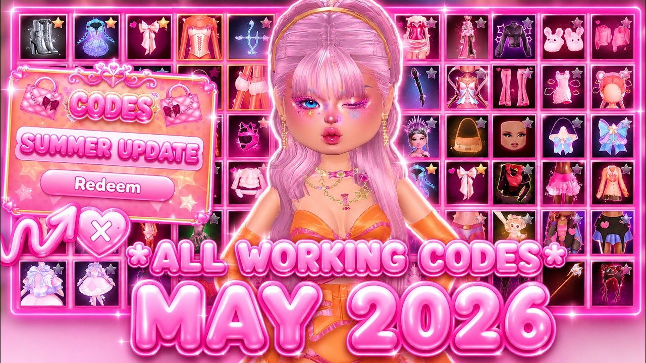 *НОВЫЕ КОДЫ!!* ВСЕ РАБОЧИЕ КОДЫ В DRESS TO IMPRESS *МАЙ 2026*