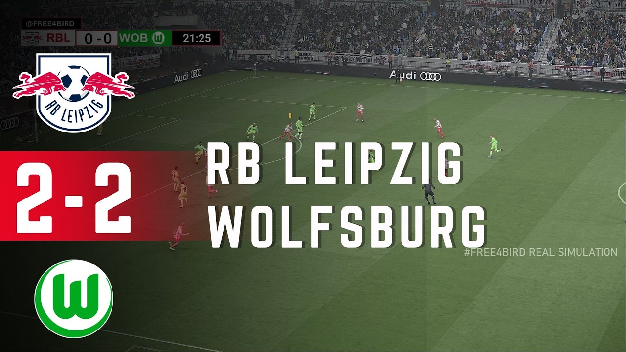 RB Leipzig gegen Wolfsburg LIVE | 🇩🇪 Bundesliga 2026 | Spielsimulation & Live-Ergebnis