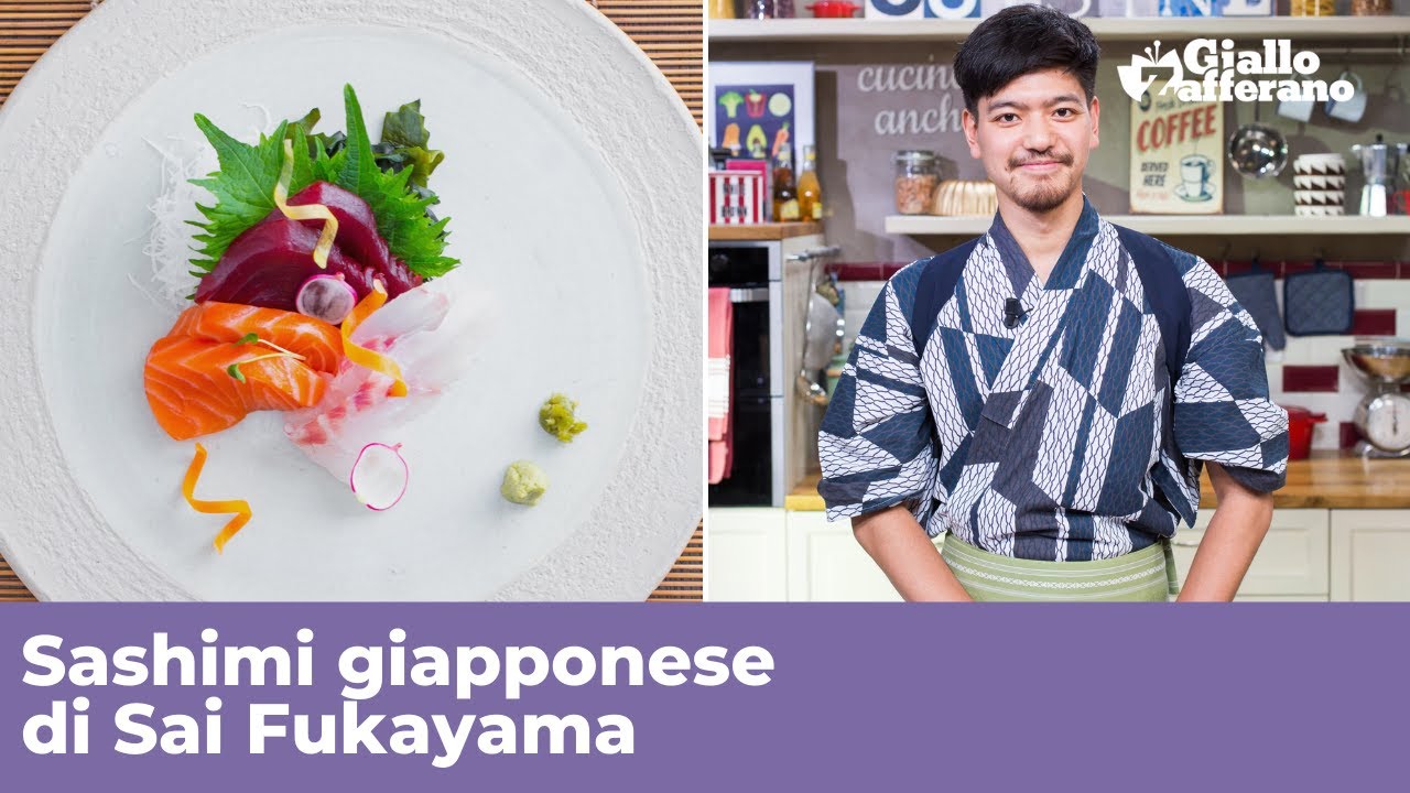 SASHIMI FATTO IN CASA - Ricetta ORIGINALE GIAPPONESE di Sai Fukayama