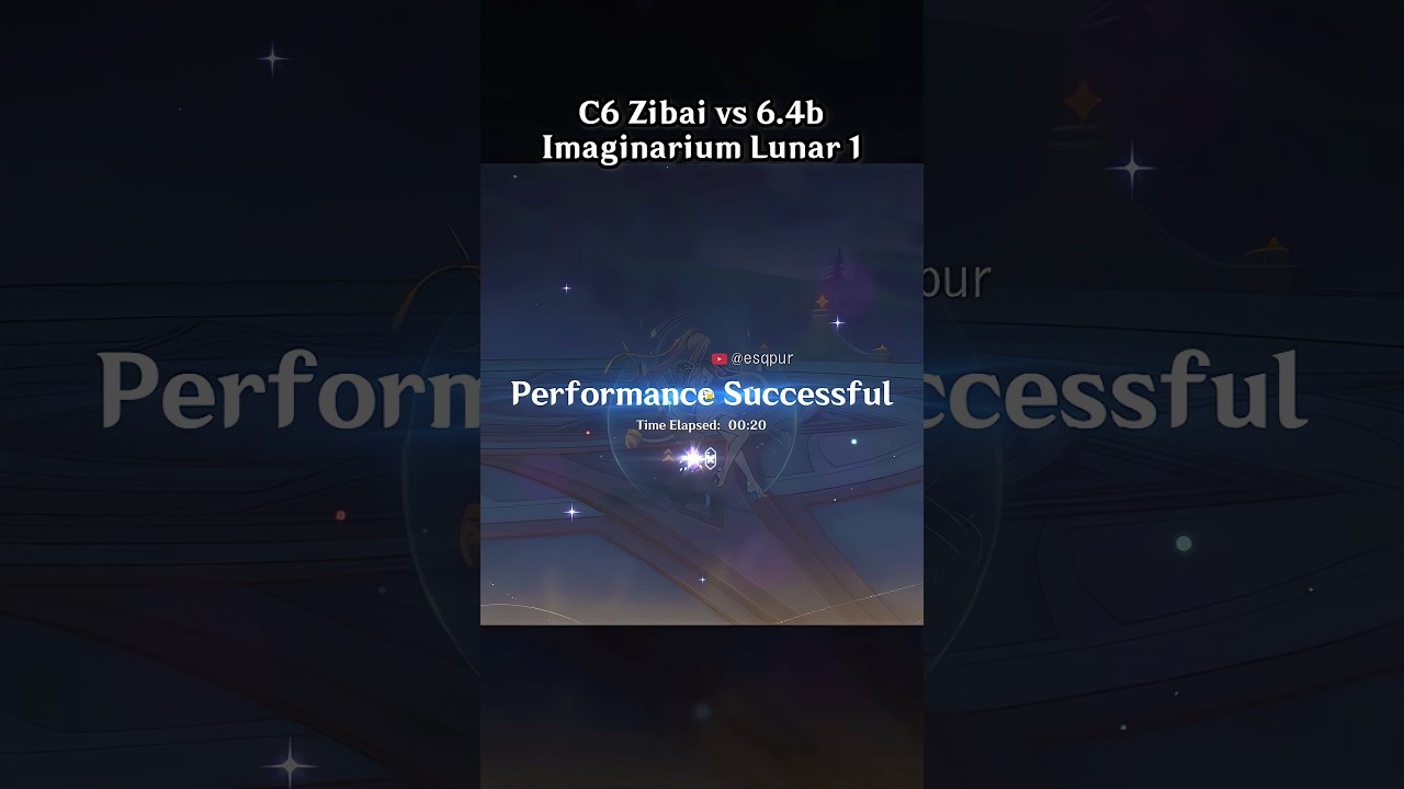 C6 Zibai vs 6.4b Imaginarium Lunar 1