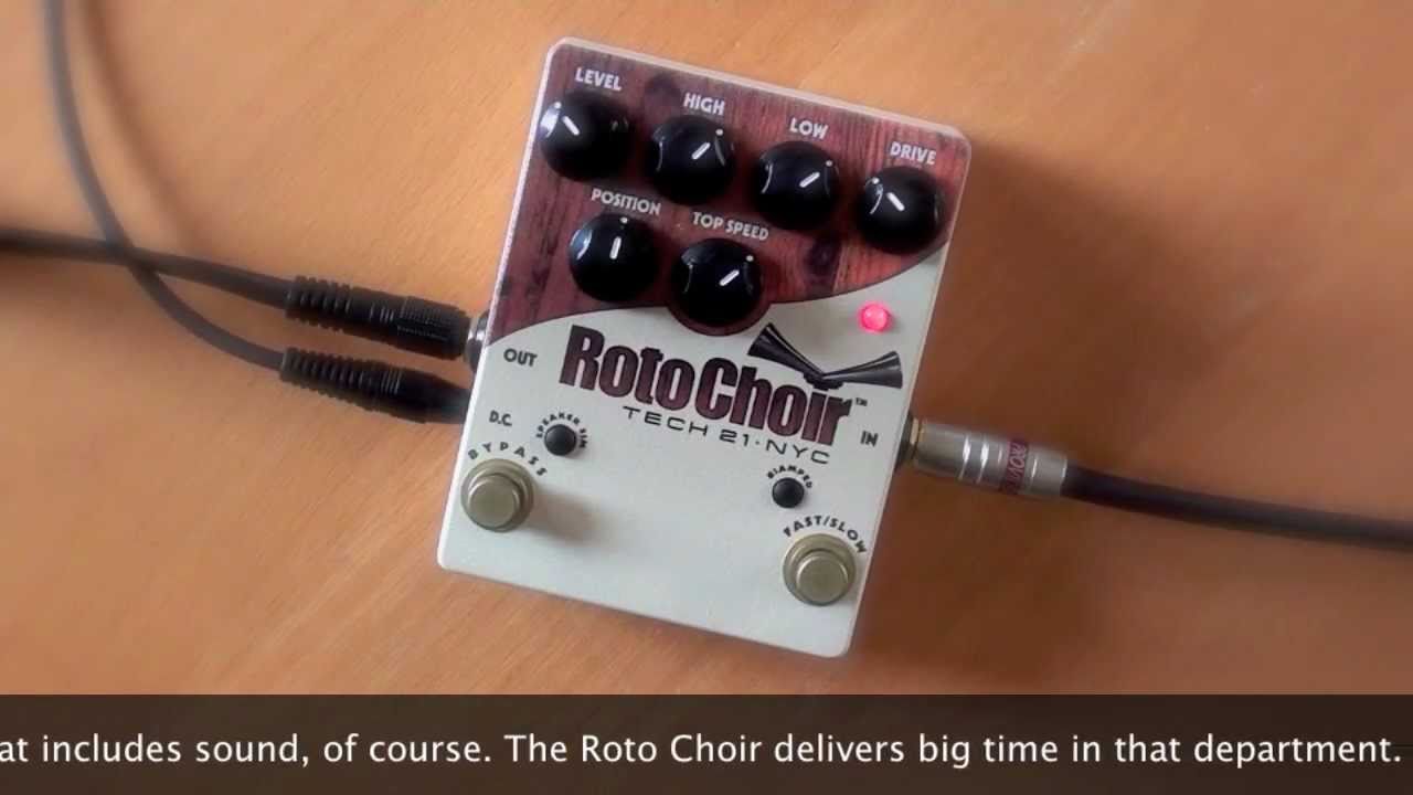 Tech 21: ROTO CHOIR (PRS to HIWATT SA112)