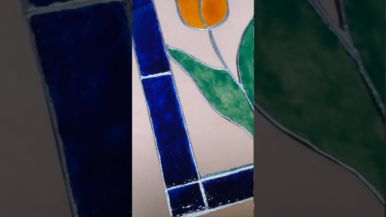Lets Create! Faux Stain Glass (Portrait)
