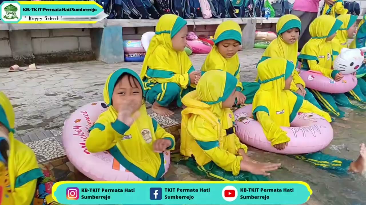 🫧 Kegiatan Renang Bersama, KB-TKIT Permata Hati Sumberrejo| Kamis, 07 Agustus 2025🫧