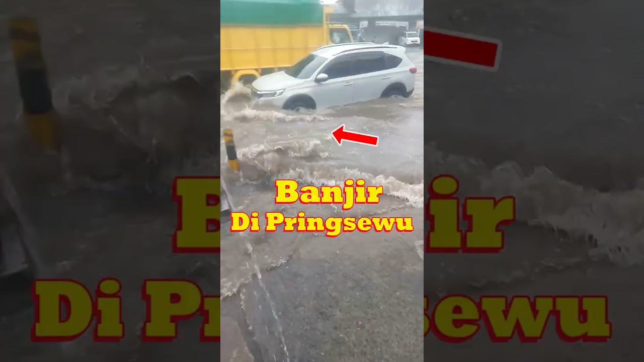 Banjir di wilayah pringsewu (kamis 12/02/2026) #banjir #pringsewu #lampung