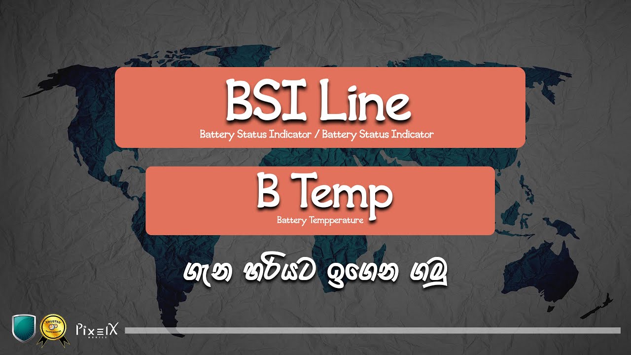 Bsi සහ Btemp Line | Battery Pin ගැන ඉගෙනගමු | What is the Bsi and Btemp Lines | PixelX Mobile