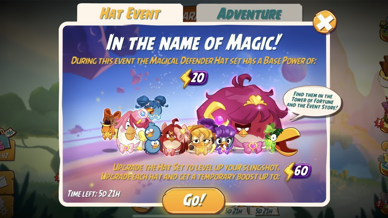 Angry Birds 2 Tower of Fortune - In the name of Magic!